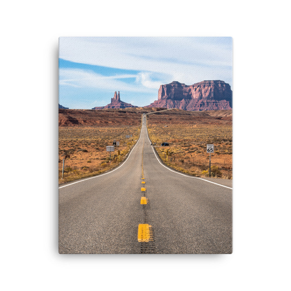 US 163 - Canvas Print