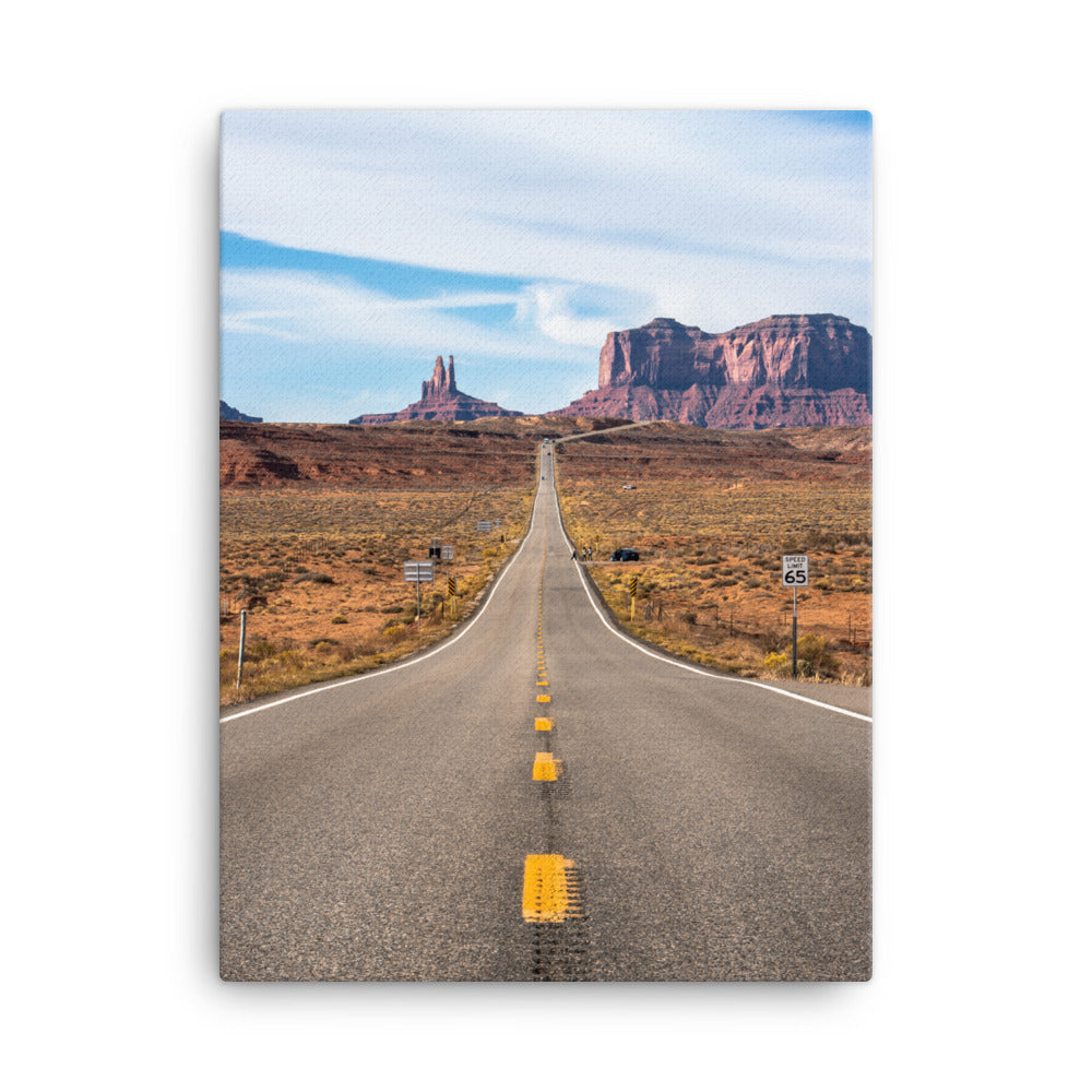 US 163 - Canvas Print