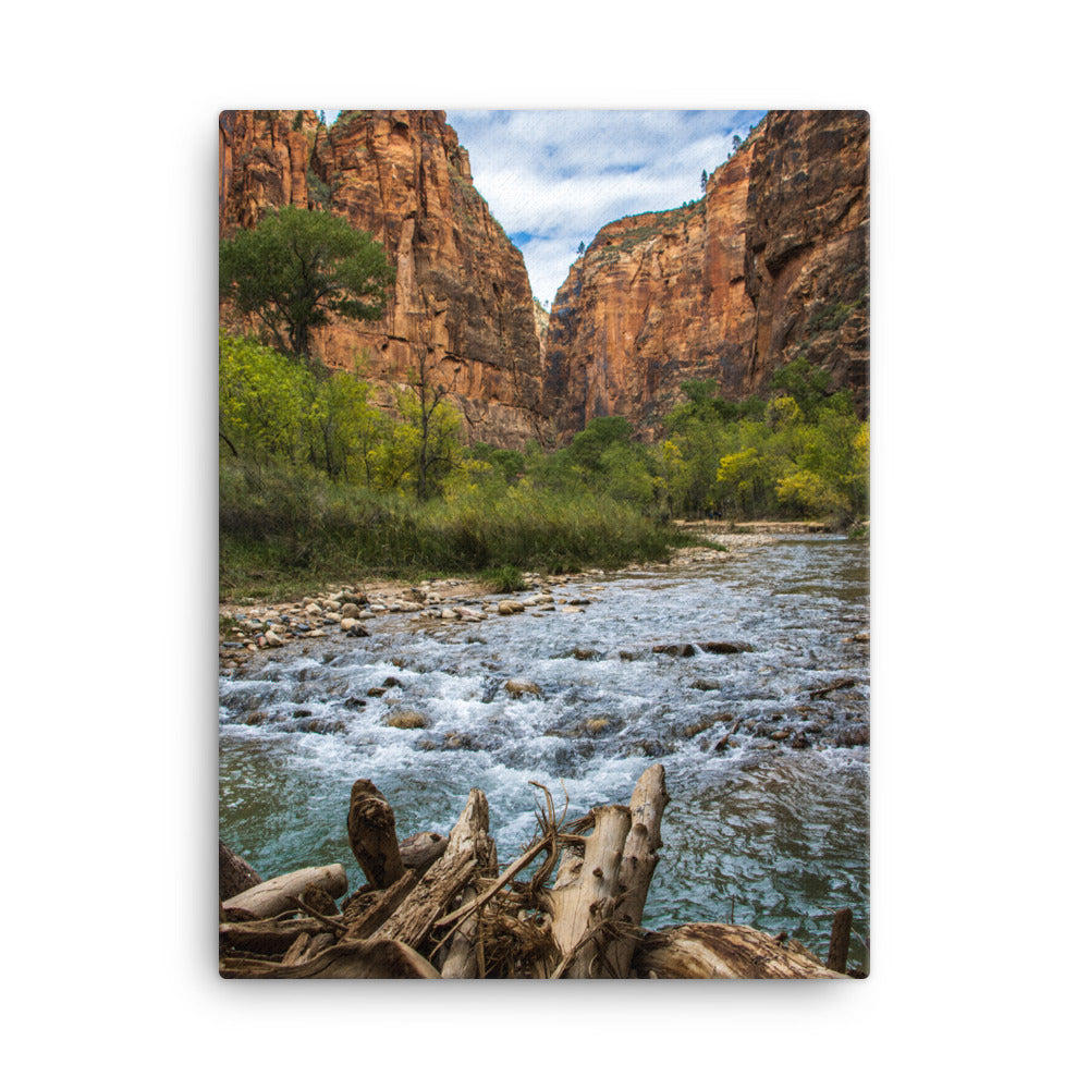 River of Zion - Canvas Print
