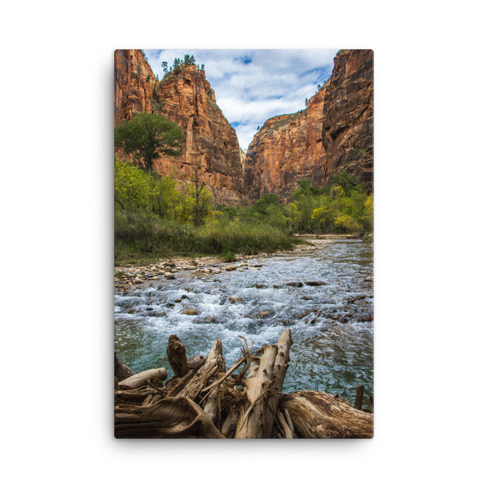 River of Zion - Canvas Print