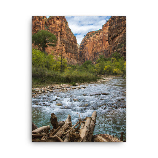 River of Zion - Canvas Print