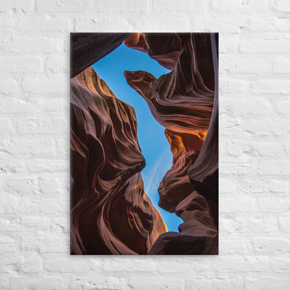 The Seahorse of Antelope Canyon - Canvas Print