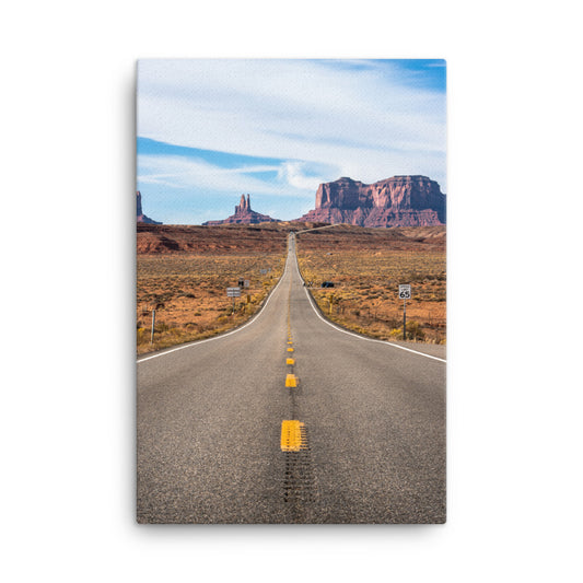 US 163 - Canvas Print